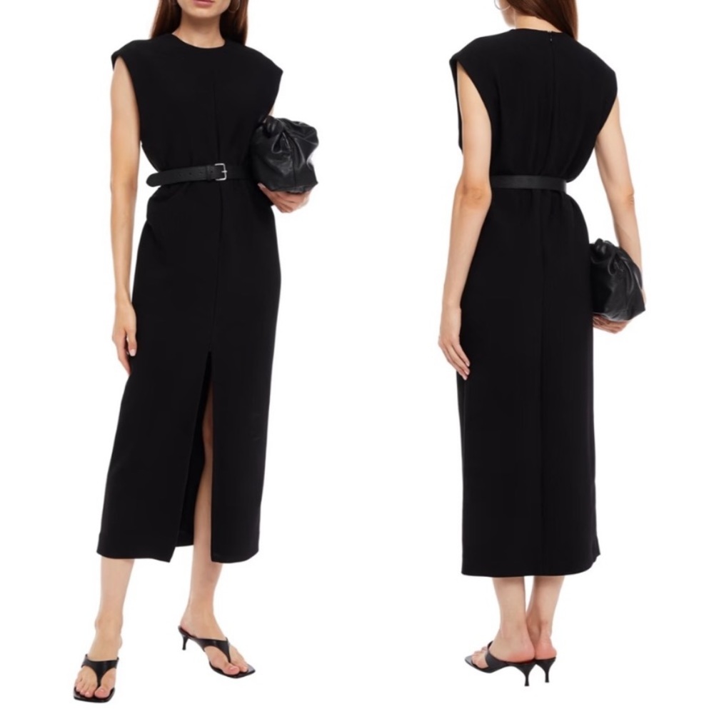 Toteme | Strongoli Black Midi Dress